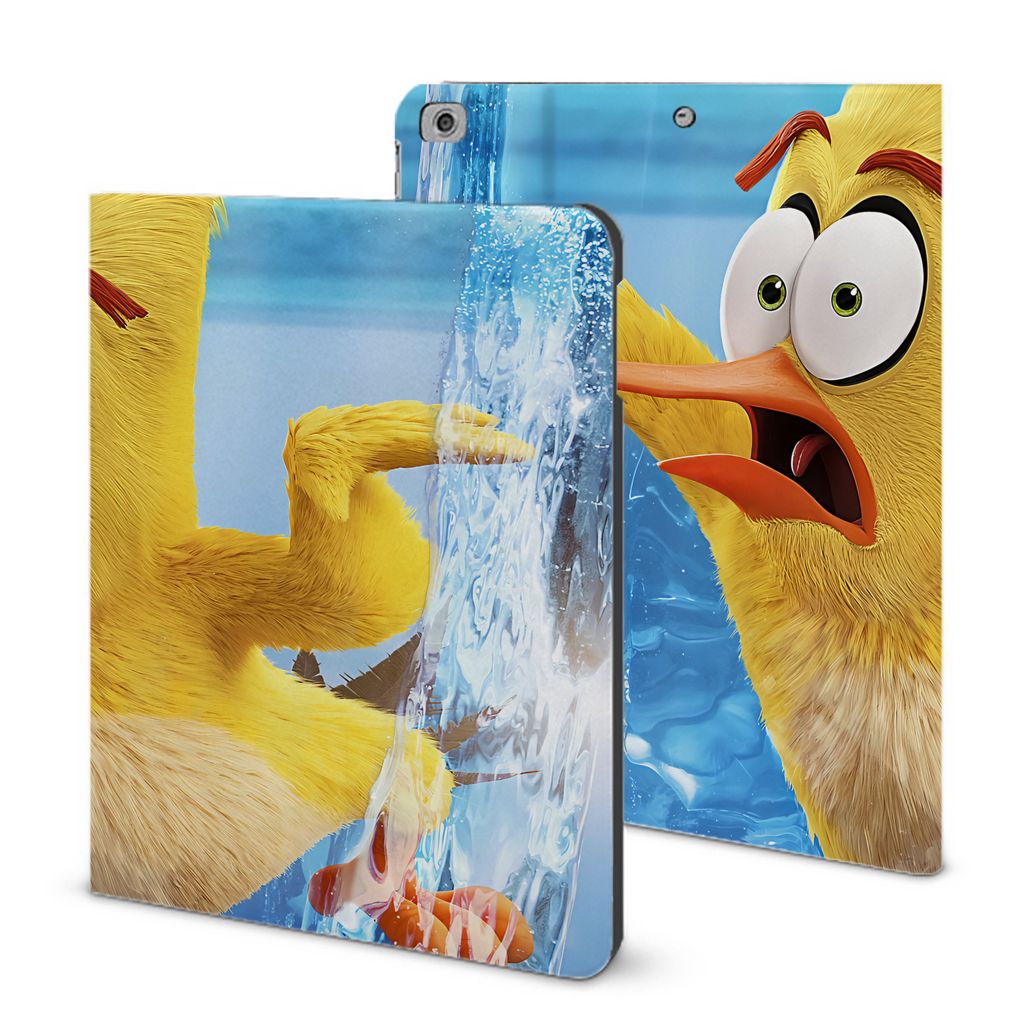 （画像用） Angry Birds アングリーバード IPad ケース ブック型 PUレザー TPU 耐衝撃 軽量 薄型 ペン収納なし 全面保護 IPad 各モデル対応